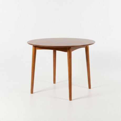 Juego de Comedor Olmo - Mesa redonda 115 + 4 sillas Honey