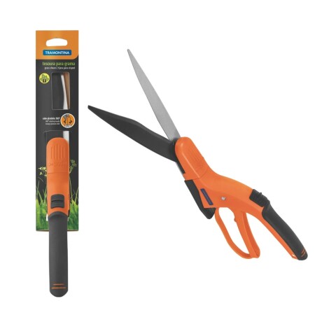 Tijera Corta Césped Tramontina Acero con Mango Plástico 001
