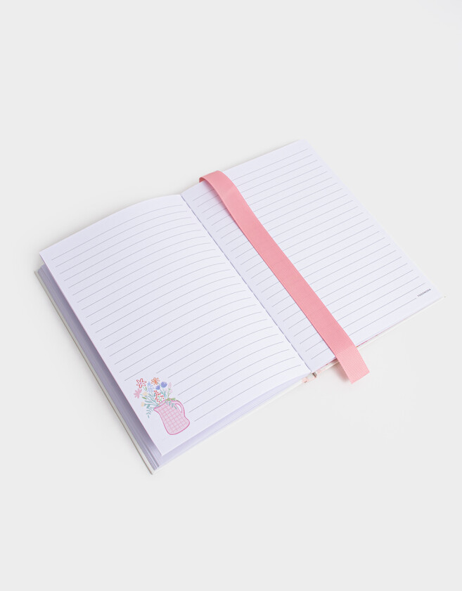 Anotadores Cuadernos y Memos Cuaderno A5 Estampado - Blanco Crudo