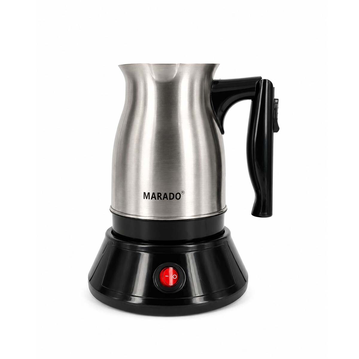 Jarro electrico acero mango rebatible 0.6 lts 