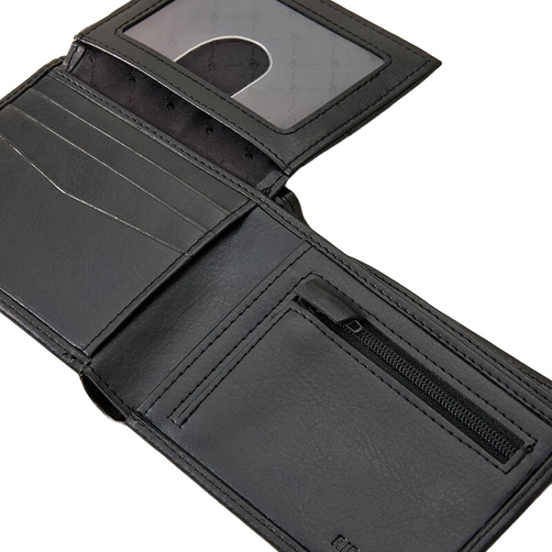 Billetera Rip Curl Stapler Pu All Day - Negro Billetera Rip Curl Stapler Pu All Day - Negro