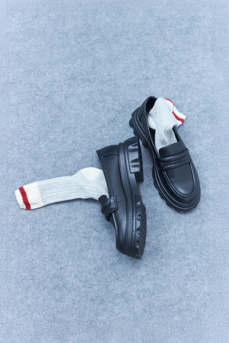 Mocasín elegant negro