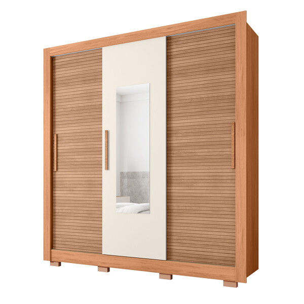 ROPERO CHILE LUX 1.9 COLOR FREIJO/OFF WHITE Ropero Chile Lux 1.9 Color Freijo/off White