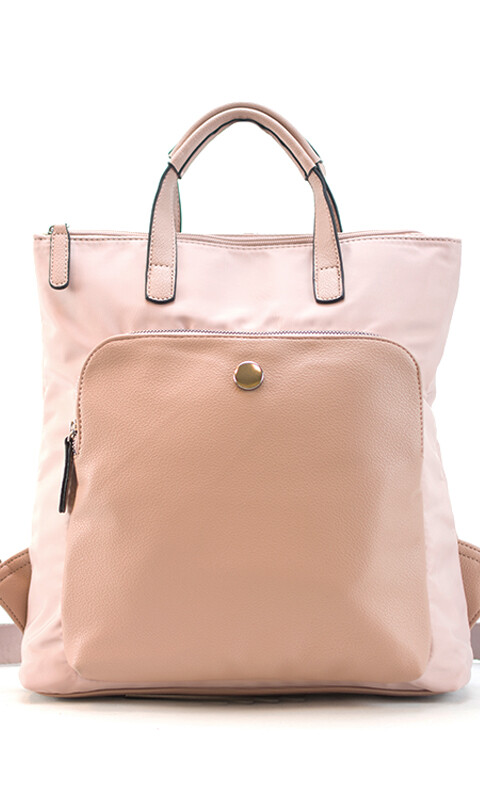 MOCHILA IBIZA ROSA MAUVE