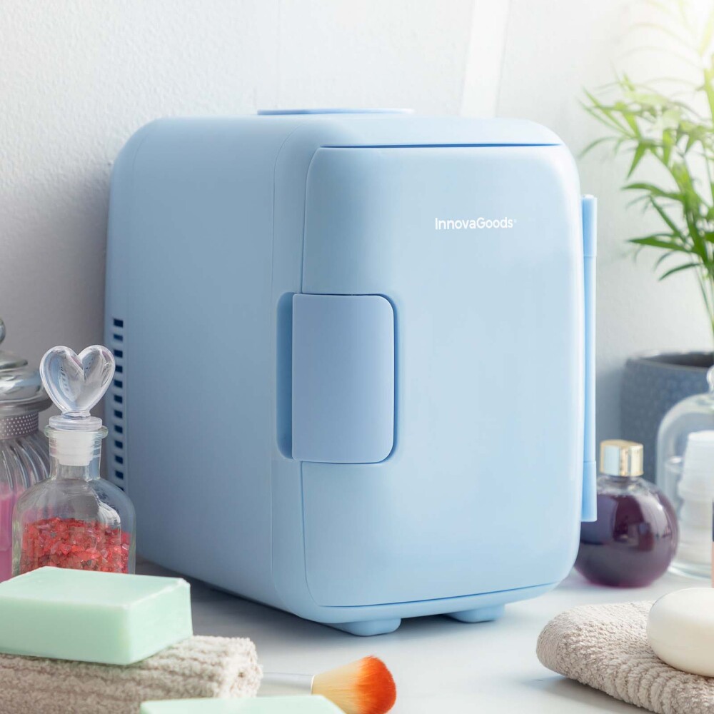 MINI REFRIGERADOR COSMÉTICOS POLIPROPILENO AZUL INNOVAGOODS