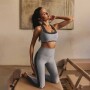 Bra Heatherflex Principal Low Impact Bra Mujer Raincloud Heather/midnight