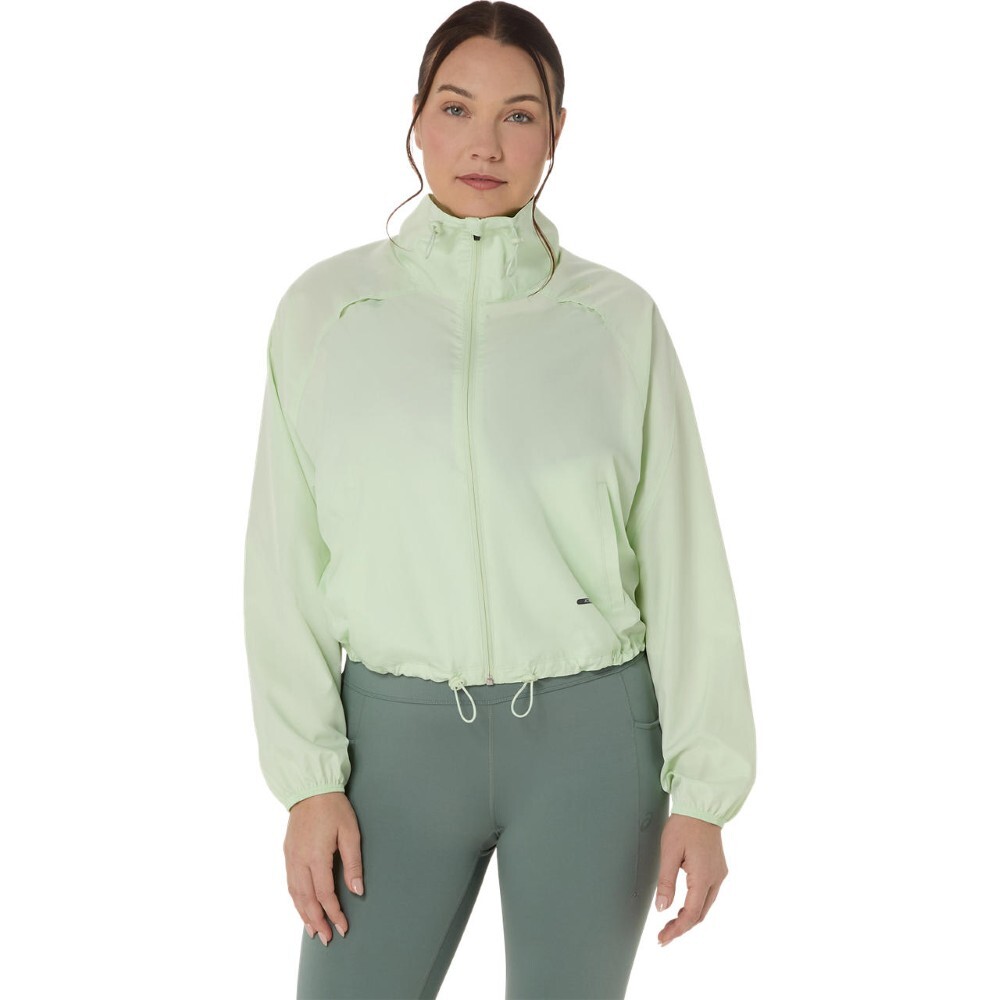 Casaca Training Nagino Actibreeze Short Jacket Mujer Whisper Green