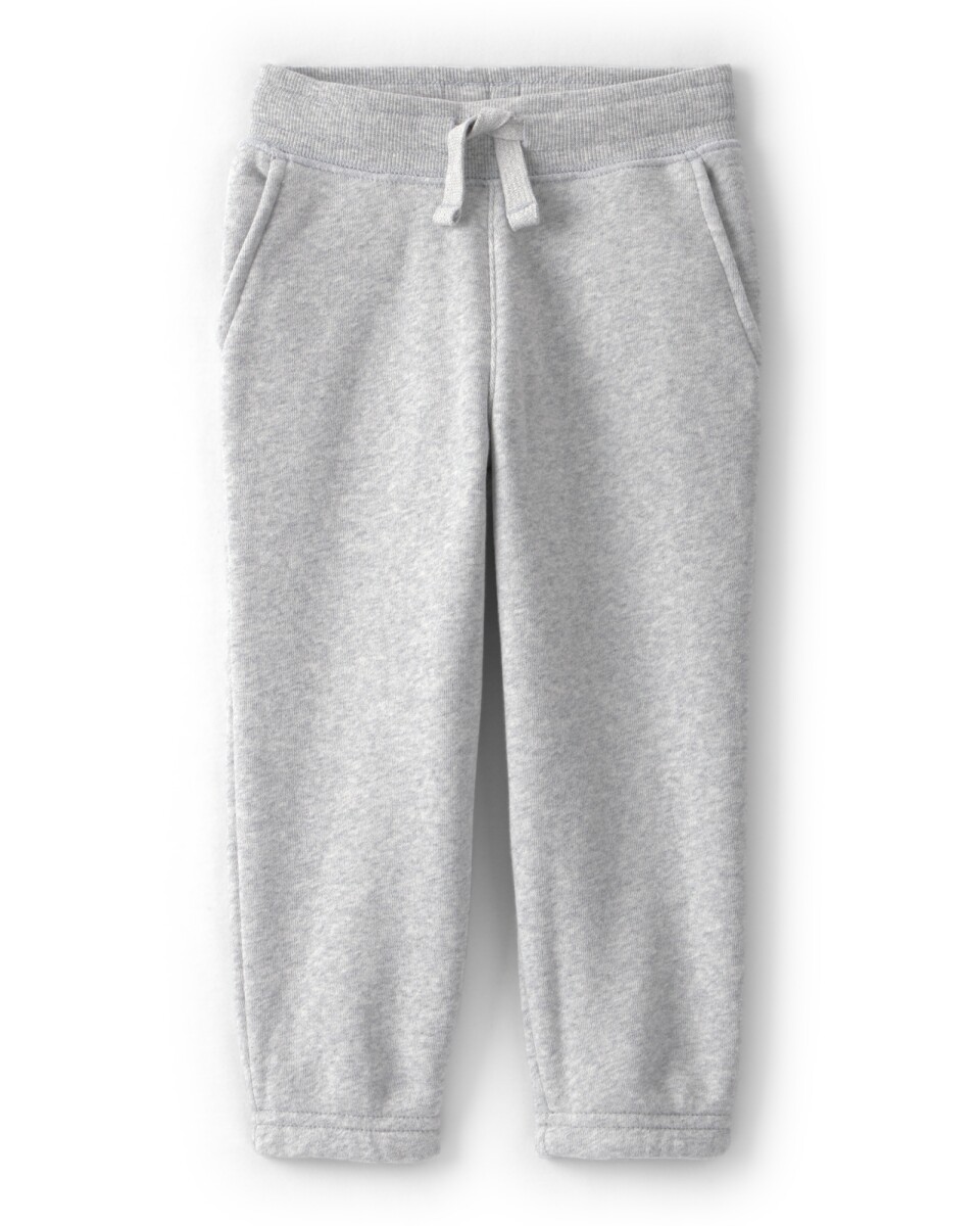 Pantalón de algodón, gris. Talles 2-5T 