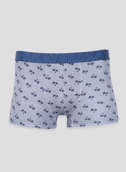 BOXER DE ALGODÓN ESTAMPADO LT BLUE