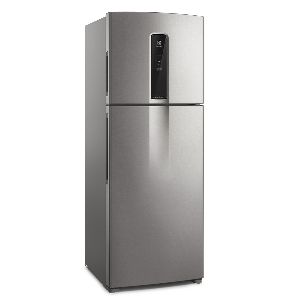 Refrigerador Frío Seco 508 Lts Inox S/D INVERTER Gris