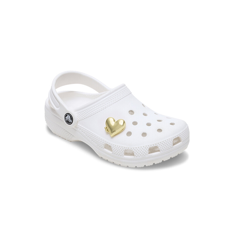 Jibbitz™ Charm Medallón De Corazón Multicolor