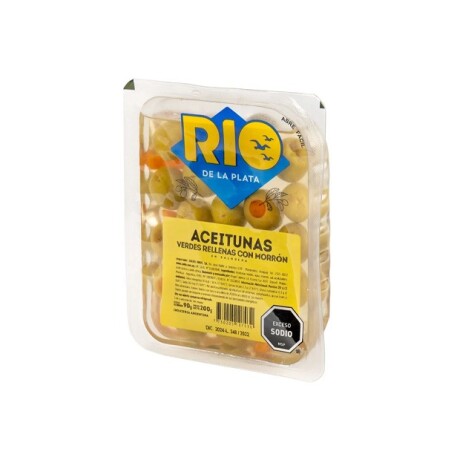 Aceitunas Rellenas con Morrón Rio de la Plata 200 gr 001
