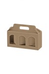 Caja corrugado 3 ventanas 19x6 x12 - AVANA Caja corrugado 3 ventanas 19x6 x12 - AVANA