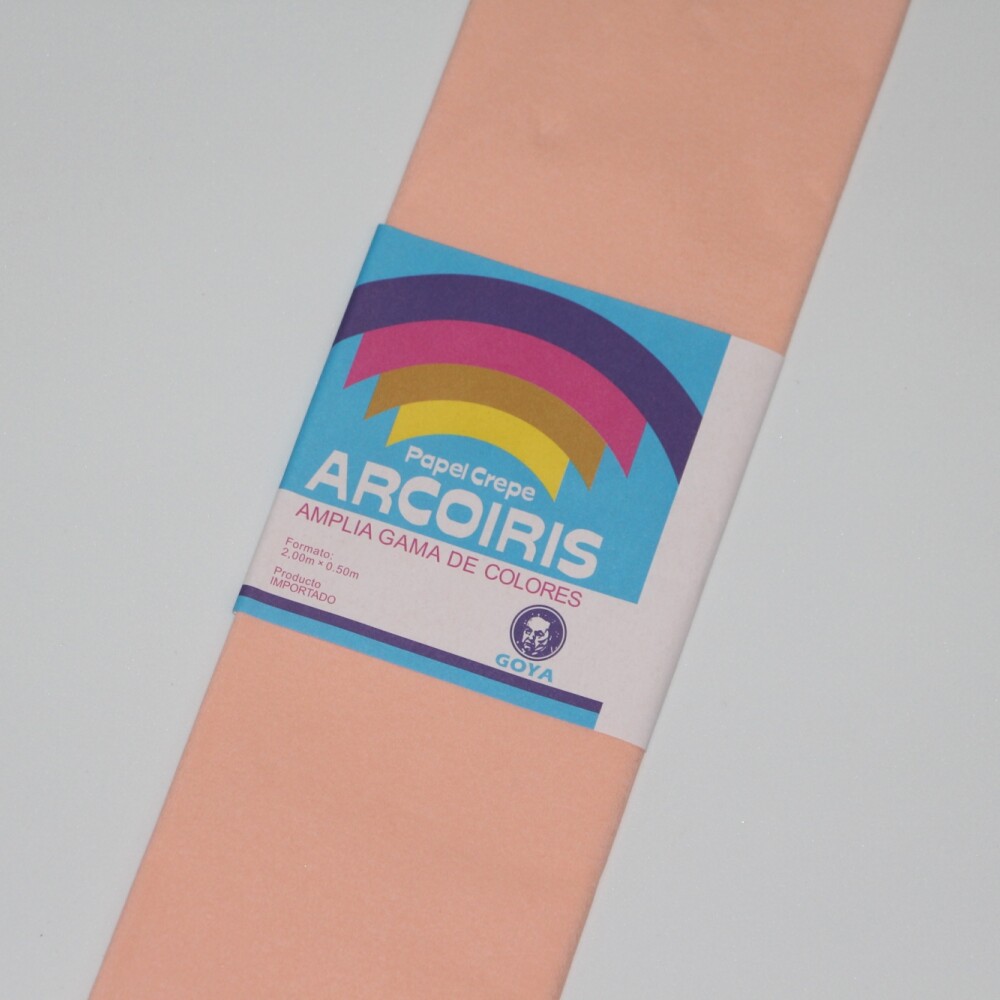 PAPEL CREPE 2MTS.X0.50 COLOR ROSADO