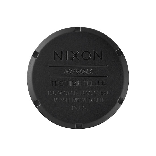 Reloj Nixon Clasico Acero Negro 0
