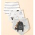 Set baberos bandana x3 monster gris