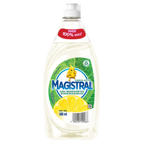 Detergente lavavajillas Magistral Pureza Activa