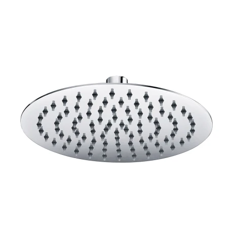 Roseta Redonda Para Ducha Cr Slim Air Acero Inox 000