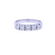 Anillo oro 18k blanco y brillantes engarce 4 puntas. Anillo oro 18k blanco y brillantes engarce 4 puntas.