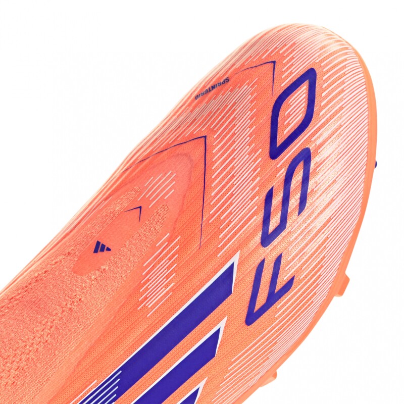 Championes adidas F50 League sin cordones de niño ORANGE