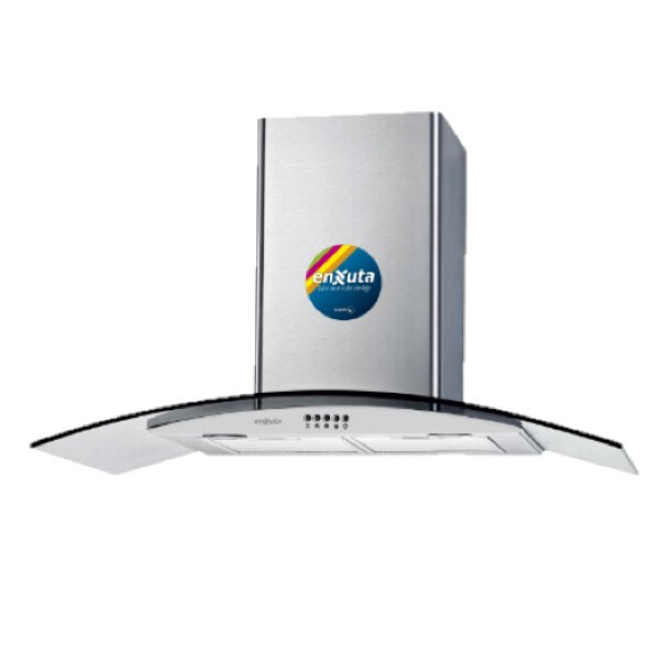 CAMPANA EXTRACTORA ENXUTA 90 CM CURVA ACERO VIDRIO ENXUTA CAMPANA EXTRACTORA ENXUTA 90 CM CURVA ACERO VIDRIO ENXUTA