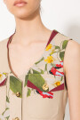 CHALECO BOUQUET Beige
