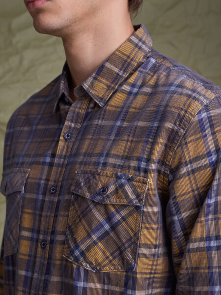 SHIRT TIGRIS 4.0 AMARILLO/AZUL