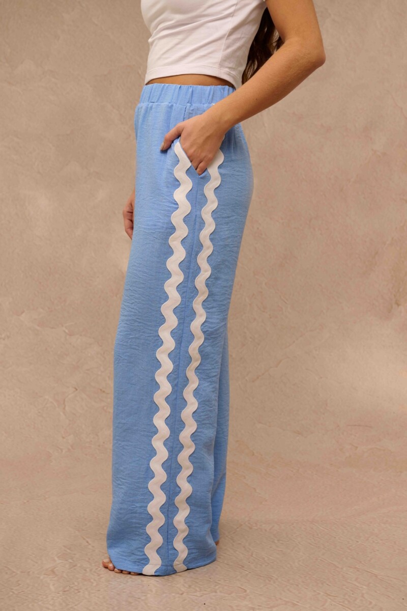 PANTALON GEORGIA CELESTE PANTALON GEORGIA CELESTE