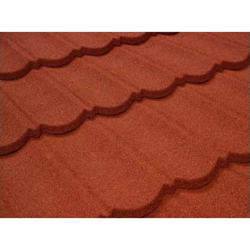 Chapa teja metrotile terracota 1.26 x 0.36 Chapa teja metrotile terracota 1.26 x 0.36