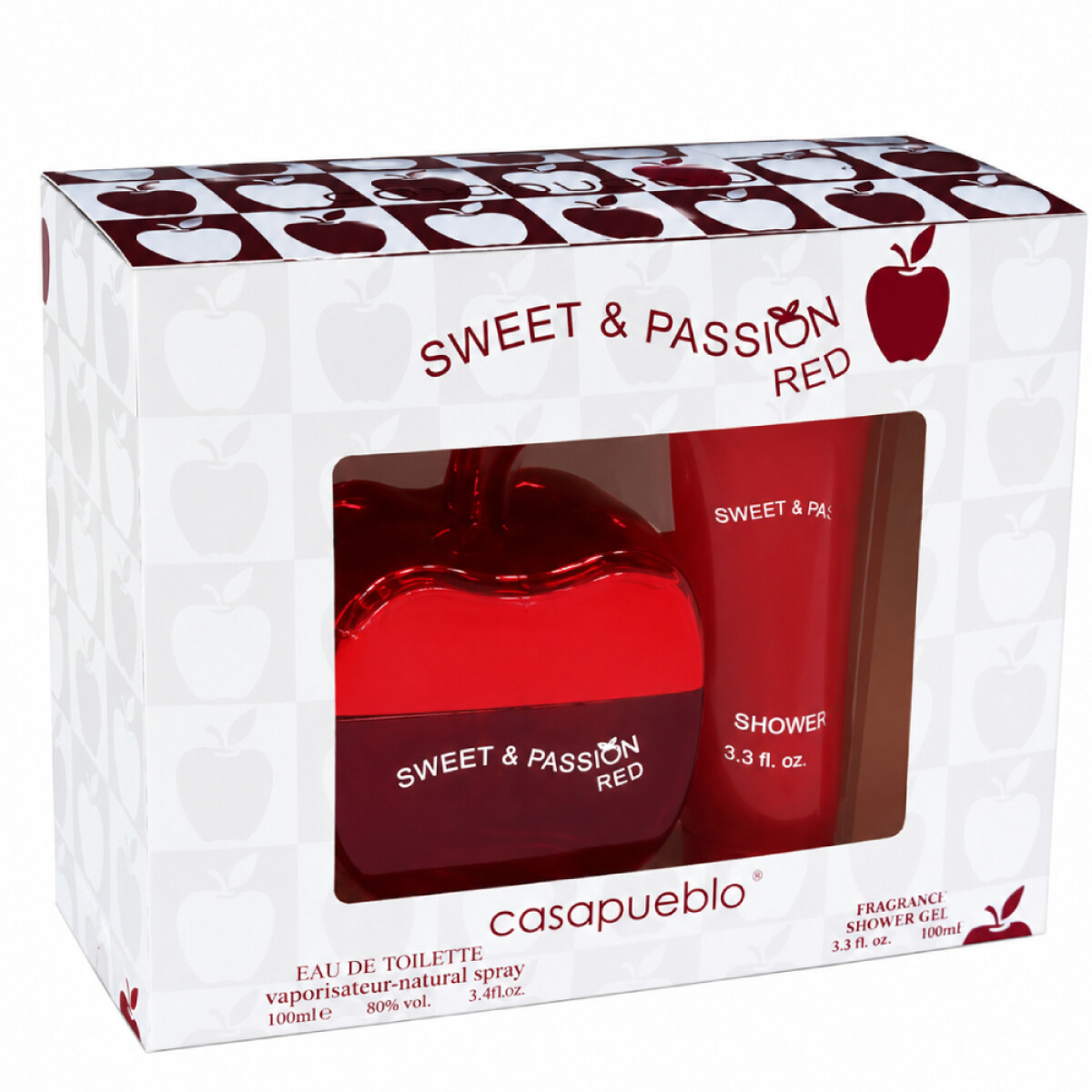 Cofre Casapueblo Sweet y Passion Red EDT 100ml 
