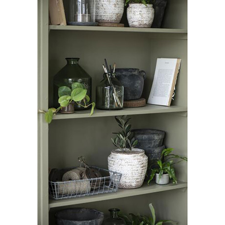 CANDELABRO CERAMICA VERDE HILDA
