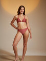 Top+bikini Twist Rosa Oscuro