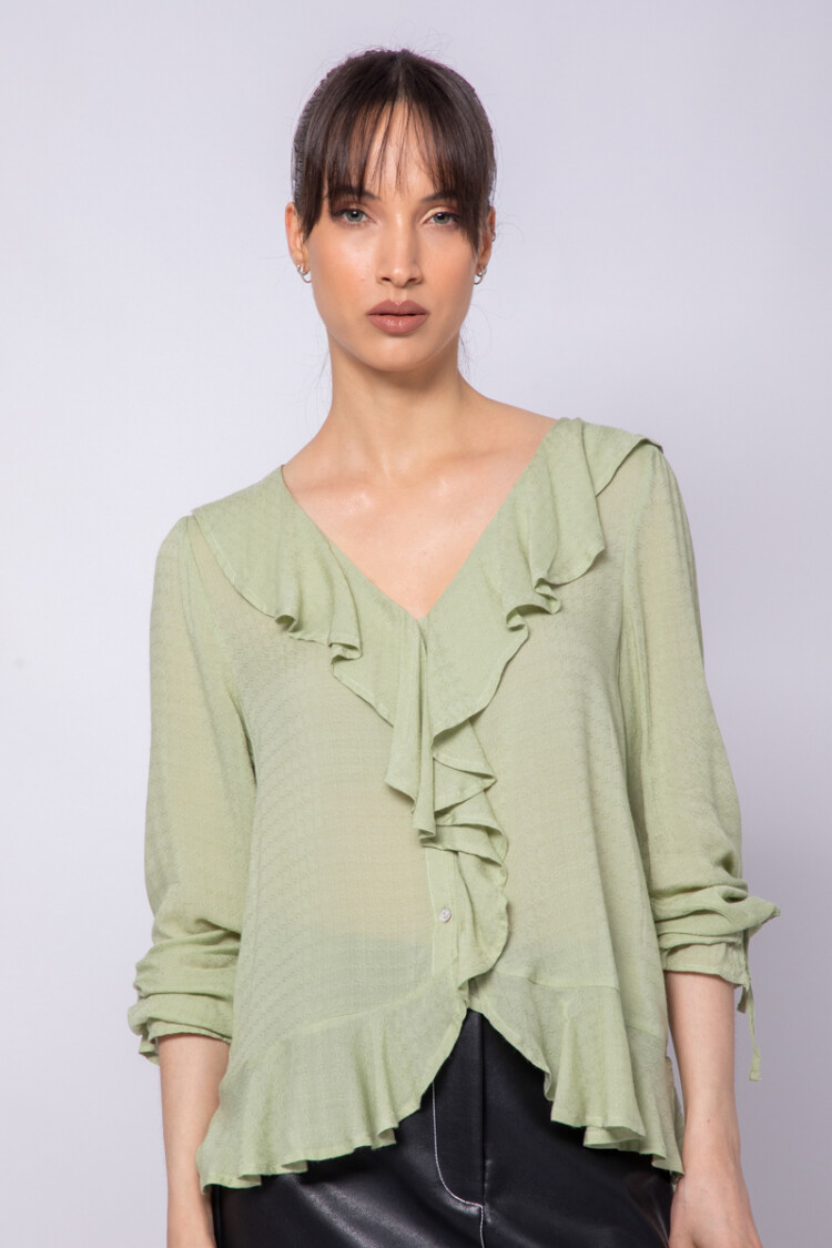 BLUSA QUAN Verde Monte