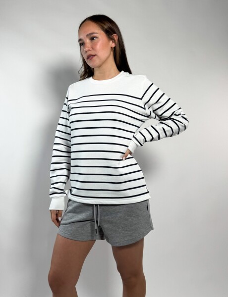 Buzo de dama Belu Blanco