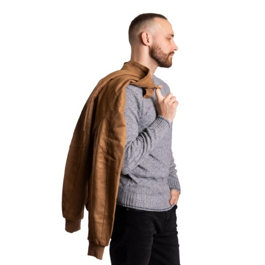 SNAKE JACKET CAMEL