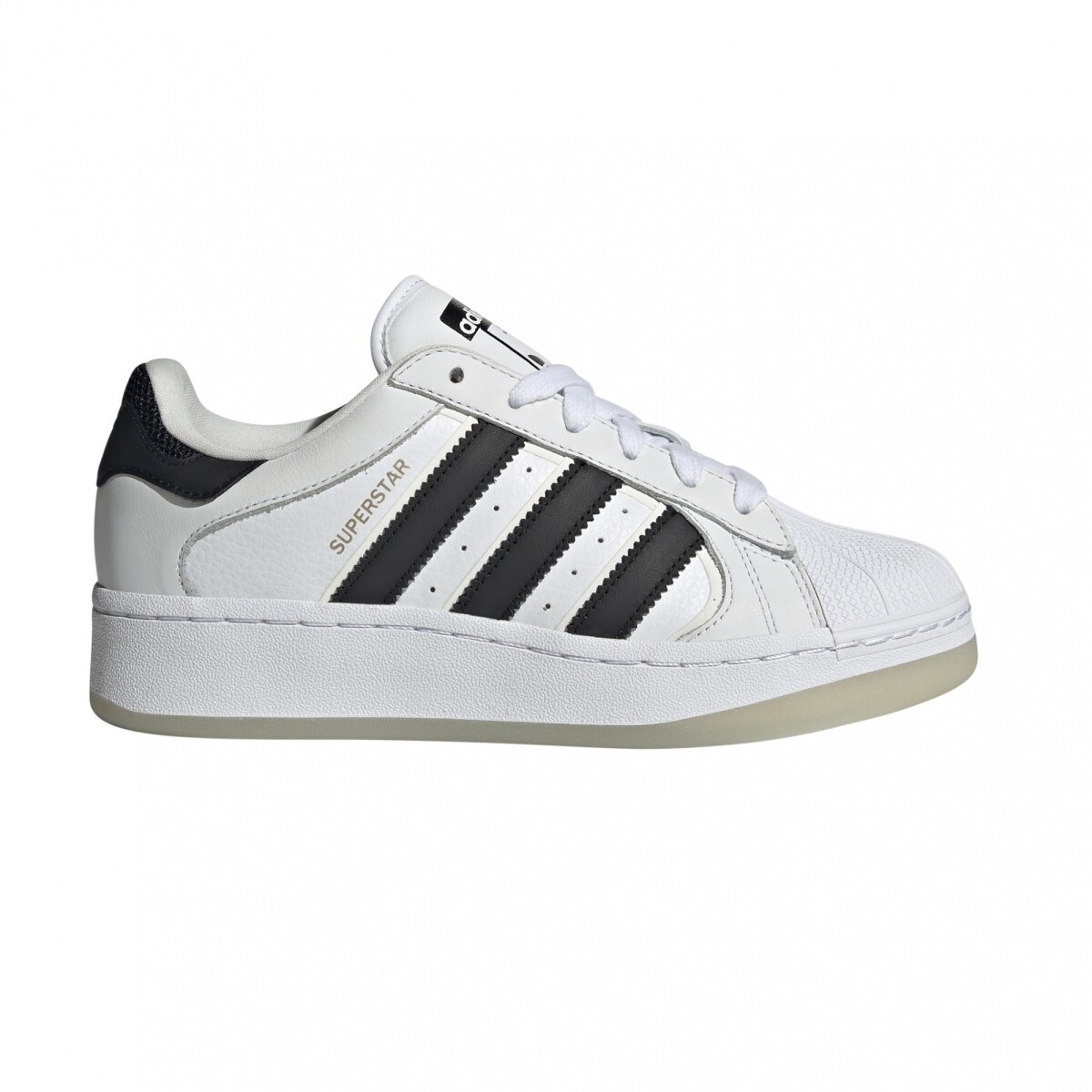 adidas SUPERSTAR XLG Cloud White Core Black Grey One Zooko