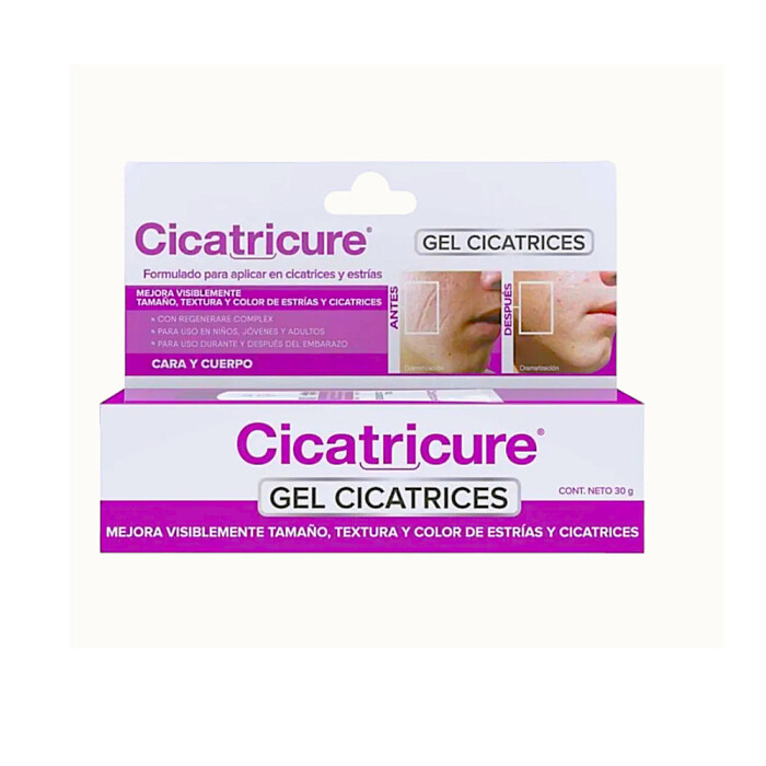 CICATRICURE GEL P/CICATRICES Y ESTRIAS única