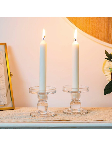 CANDELABRO VIDRIO D8.5/H8.6CM CANDELABRO VIDRIO D8.5/H8.6CM