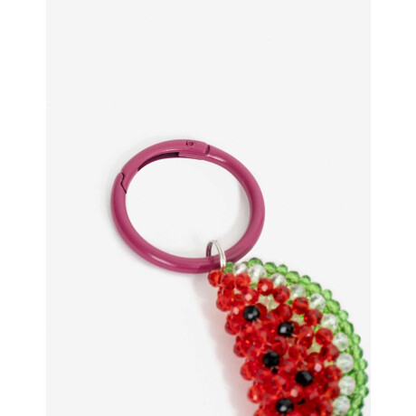 Llavero Y Bag Charm Fruta De Beads Combinacion Bicolor