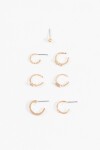 Set earcuff strass dorado