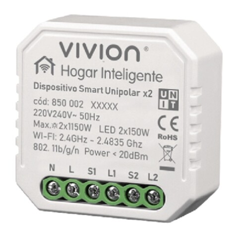 DISPOSITIVO WIFI INT. UNIP. 2x5A. PRESTA PRO DISPOSITIVO WIFI INT. UNIP. 2x5A. PRESTA PRO