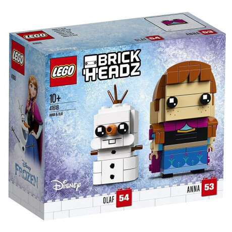 Lego Brick Headz Frozen Anna Y Olaf 41618 Original Lego Brick Headz Frozen Anna Y Olaf 41618 Original