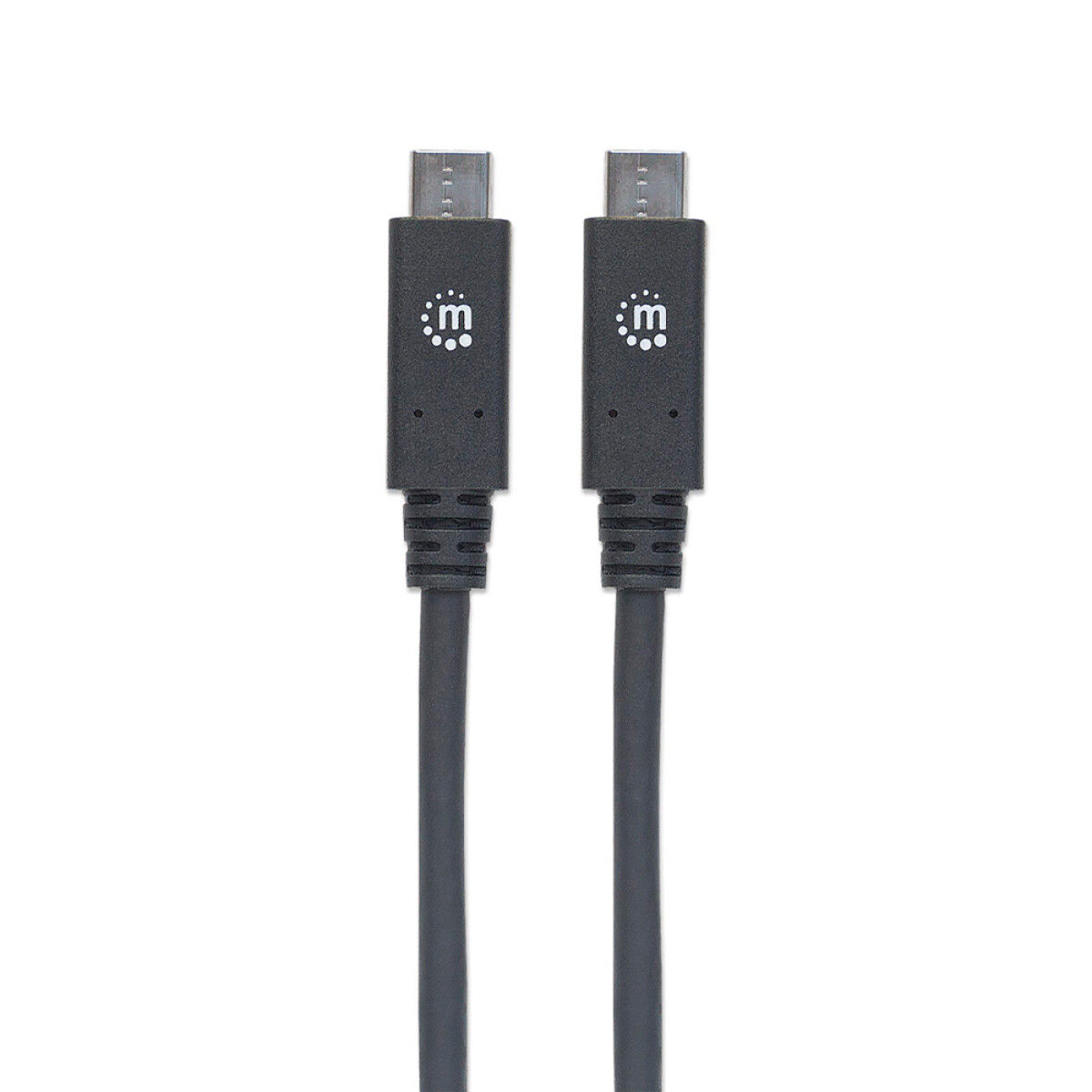 Manhattan cable USB-C a USB-C 2M Black 