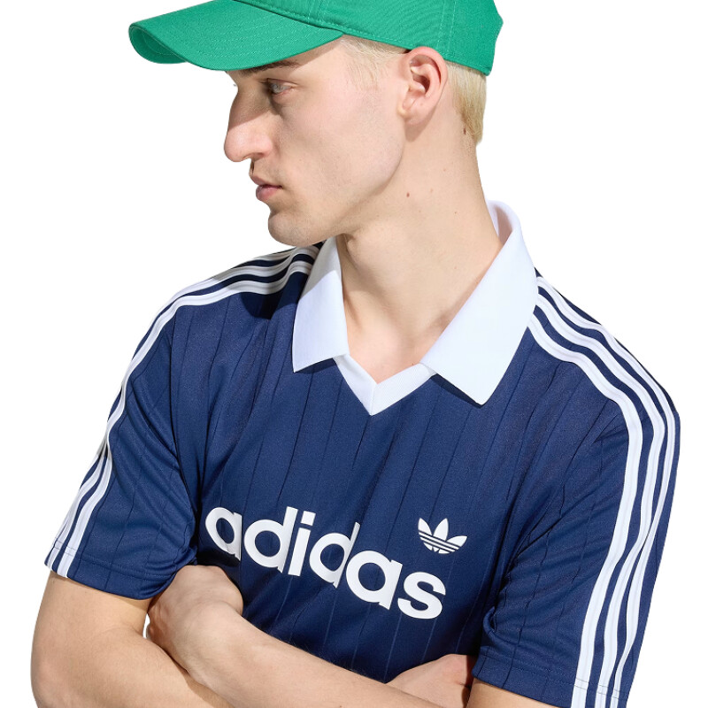 Remera Adidas Pinstr Jsy - Azul Remera Adidas Pinstr Jsy - Azul