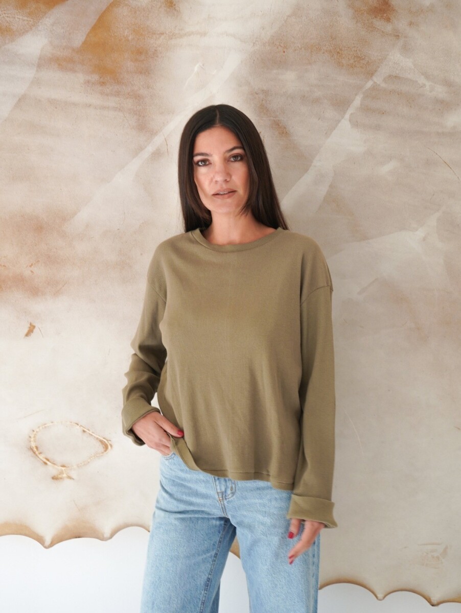 Comfortable T-Shirt - Verde Seco 