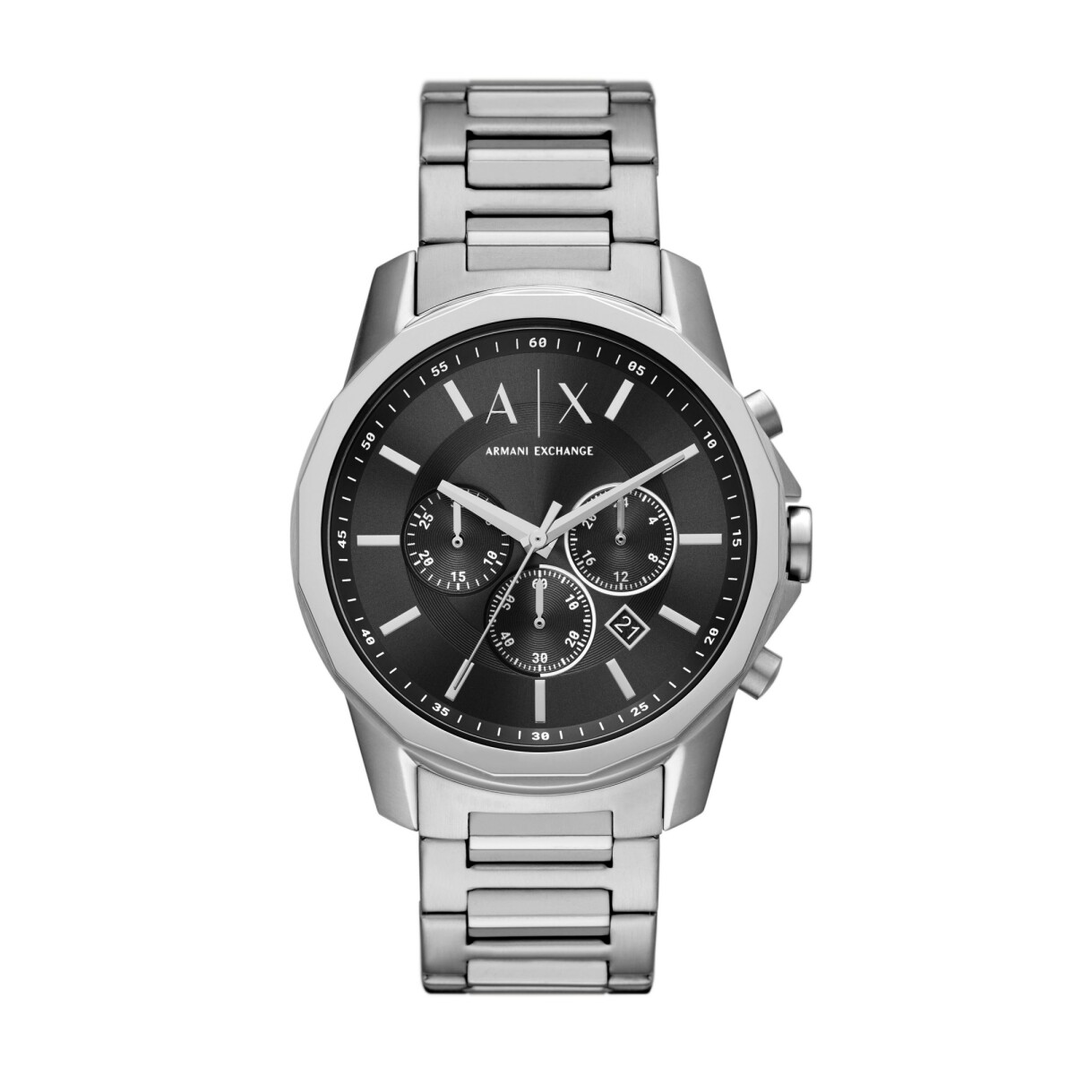 Reloj ARMANI EXCHANGE BANKS Acero Plateado Esfera 44mm 