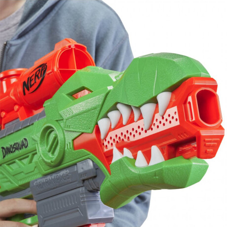 Lanzador Pistola Dardos Nerf Hasbro Dunosquad 2