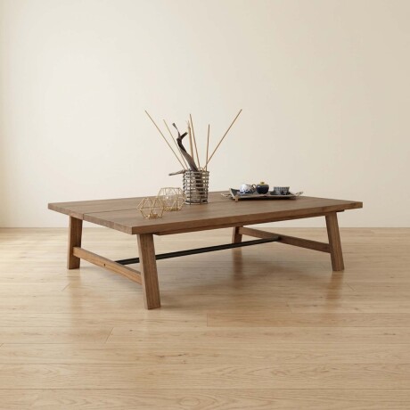 MESA RATONA CENTRAL MADERA MARRON BATIK BROWN