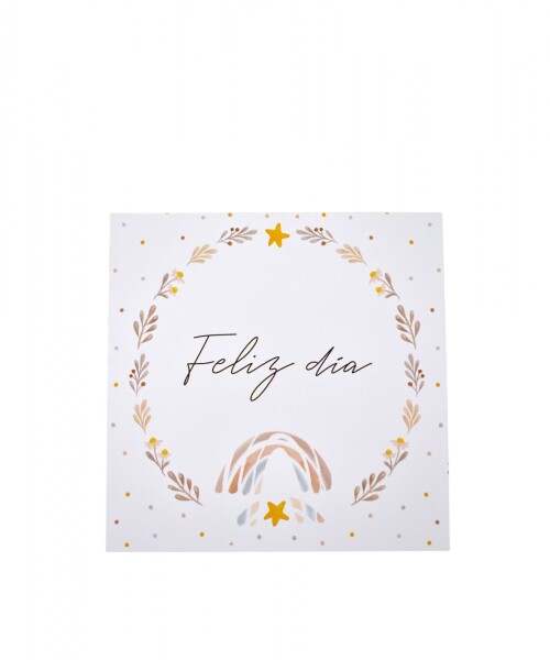 Tarjeta feliz día 10x10 - DISEÑO 1 Tarjeta feliz día 10x10 - DISEÑO 1