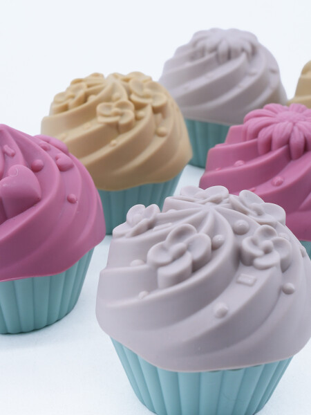 MUFFINS JUEGO DE COMIDA ROSADO